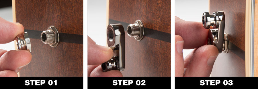 Music Nomad Acousti-Lok Strap Lock Adapter for Standard Output Jacks