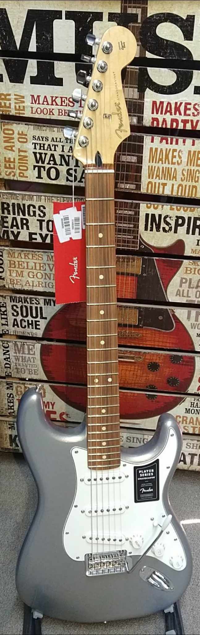 Fender Player Stratocaster - Silver Sparkle