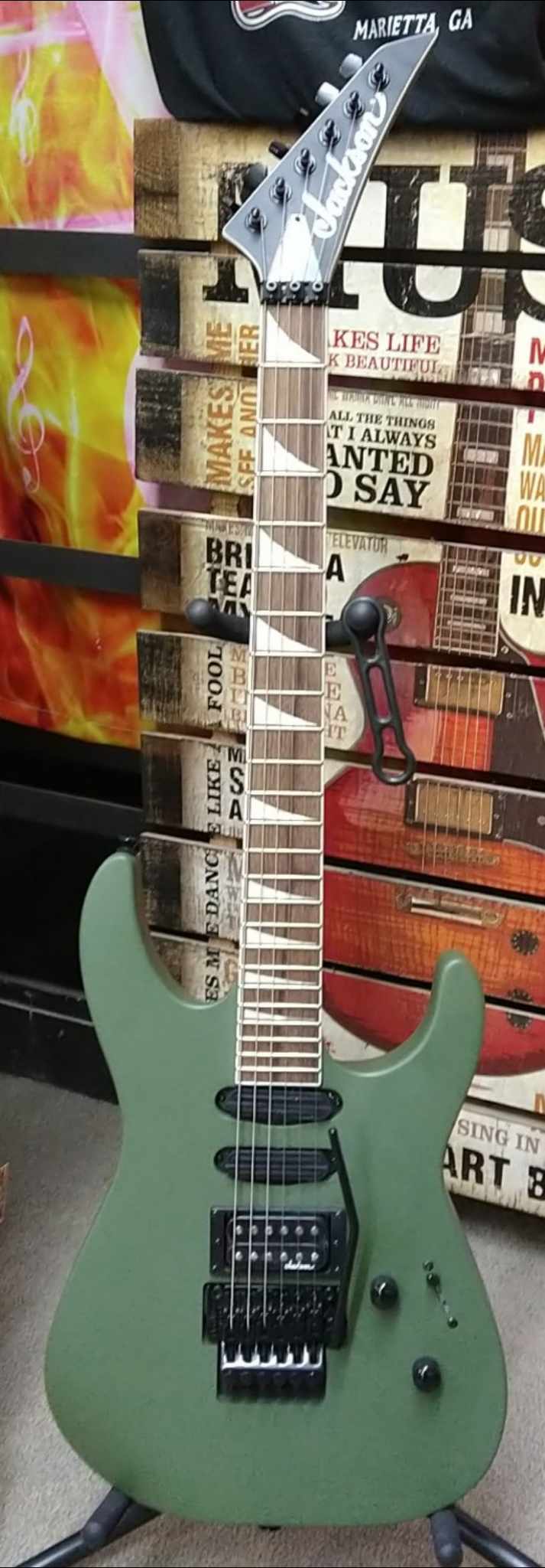 Jackson X Series SL3X DX - Matte Army Drab