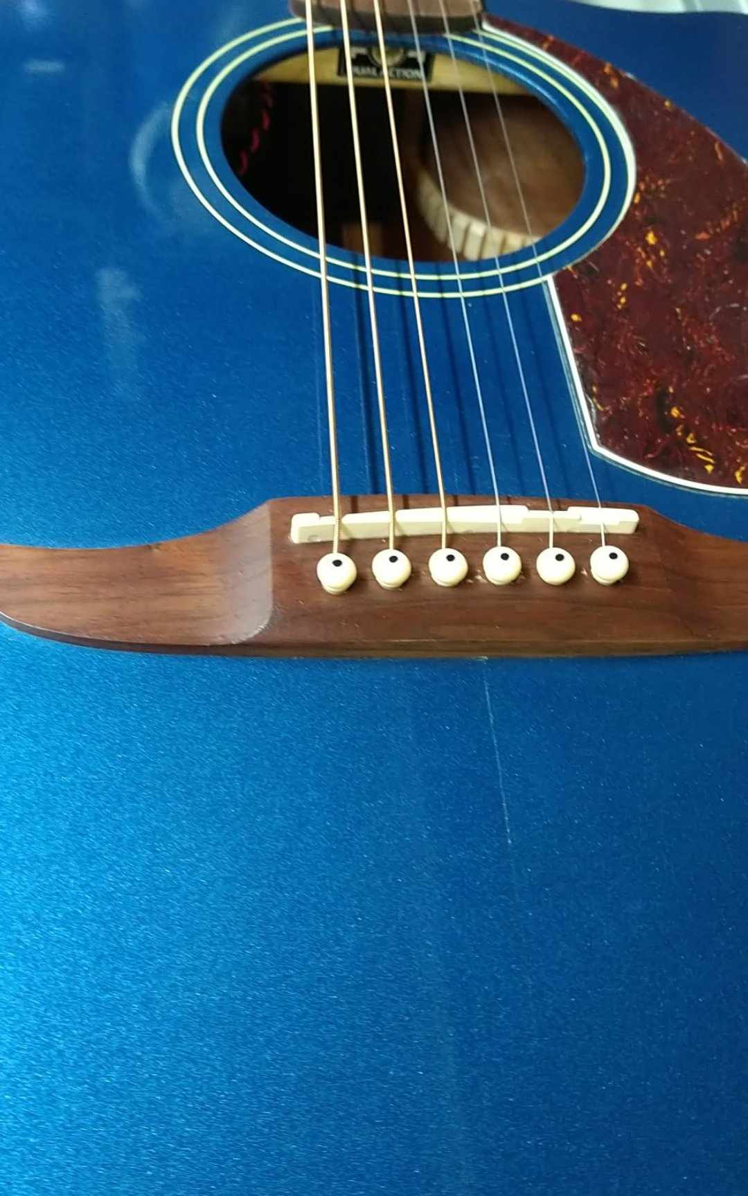 Fender Redondo Player Acoustic Guitar – Belmont Blue (Used, but Still Cool)