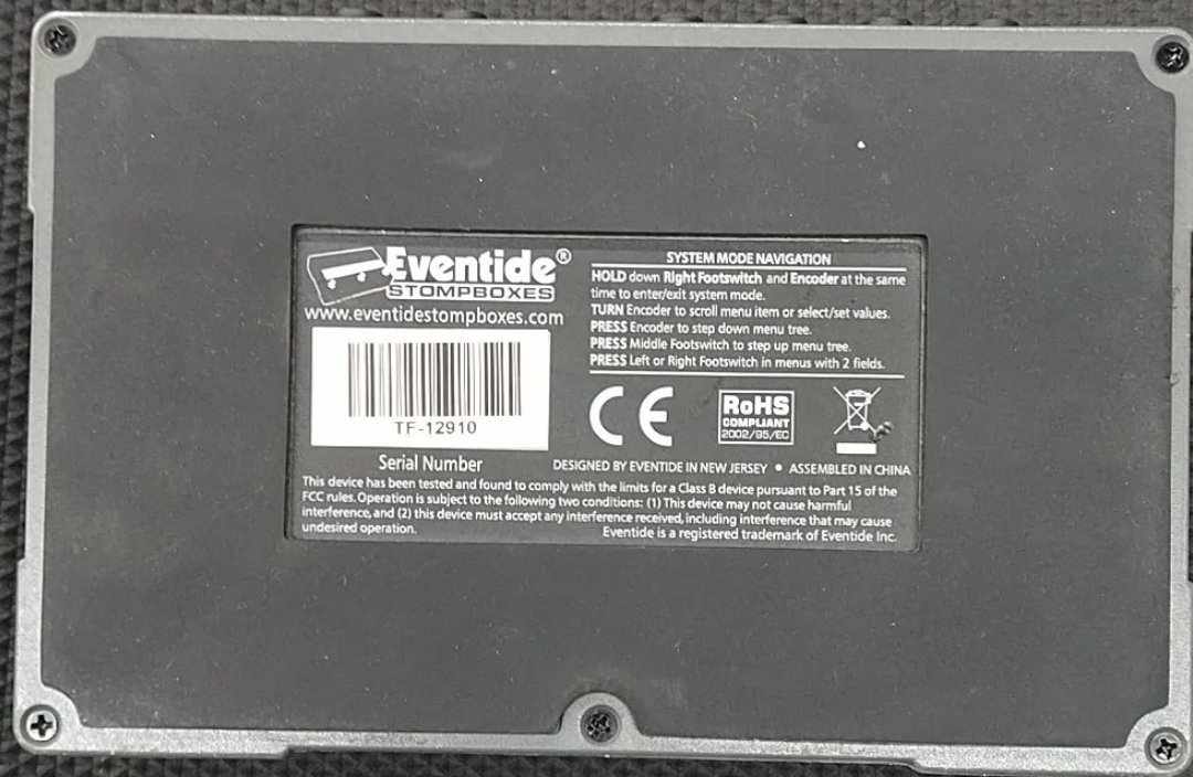 USED Eventide Time Factor