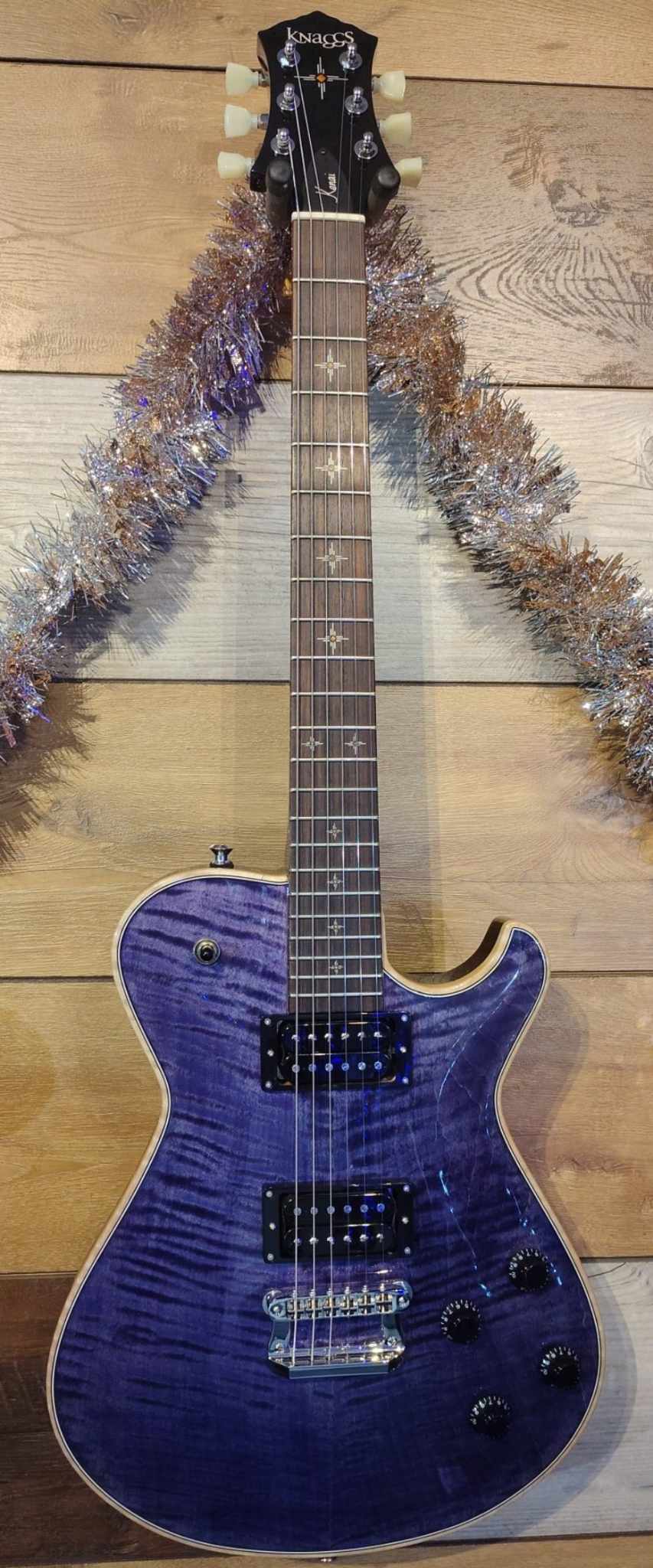 Knaggs Kenai - Purple - Rosewood Fretboard - Case Included