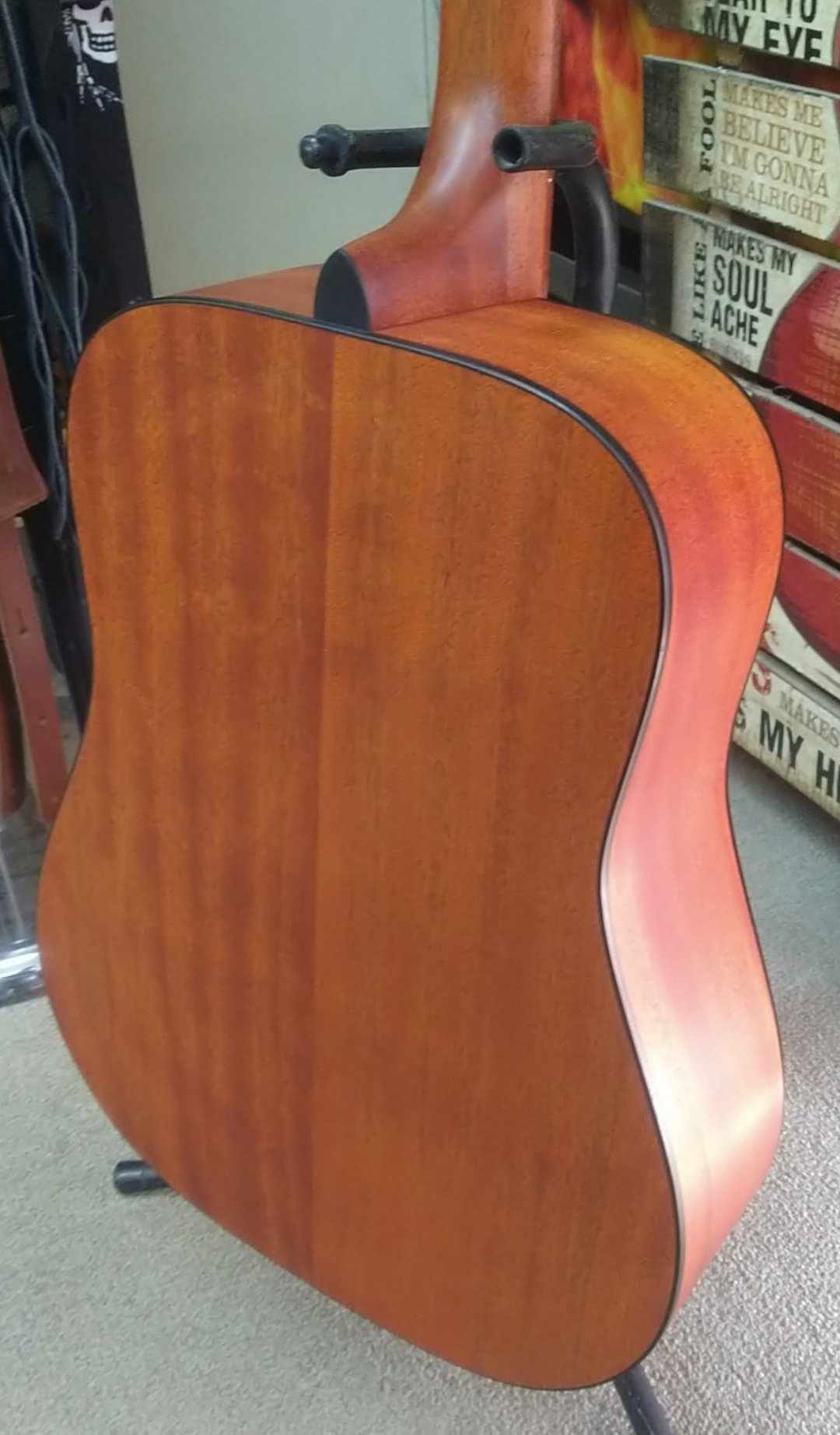 Bodhi BG20 Spruce Top Dreadnaught Body Acoustic Guitar