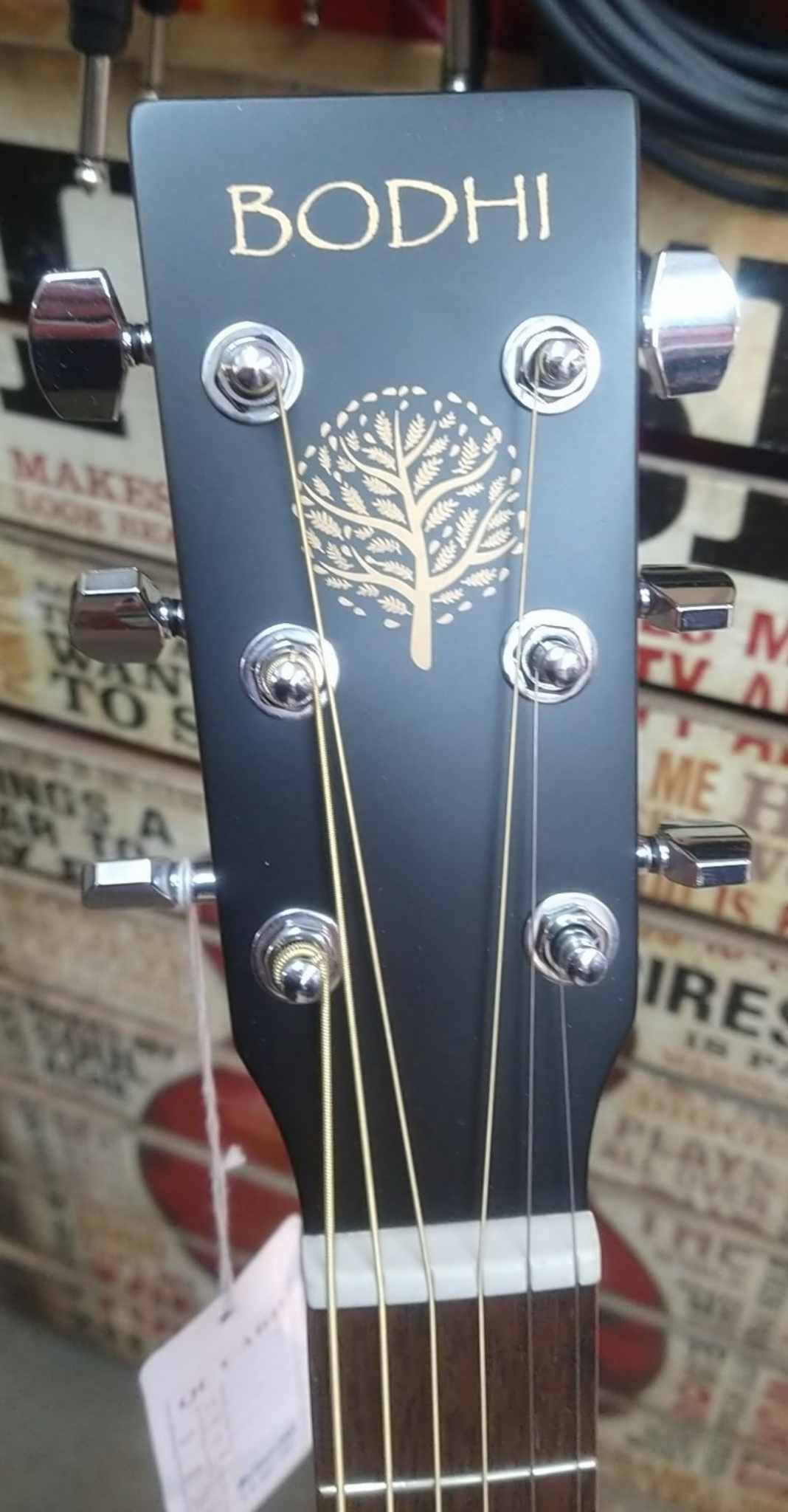 Bodhi BG20 Spruce Top Dreadnaught Body Acoustic Guitar