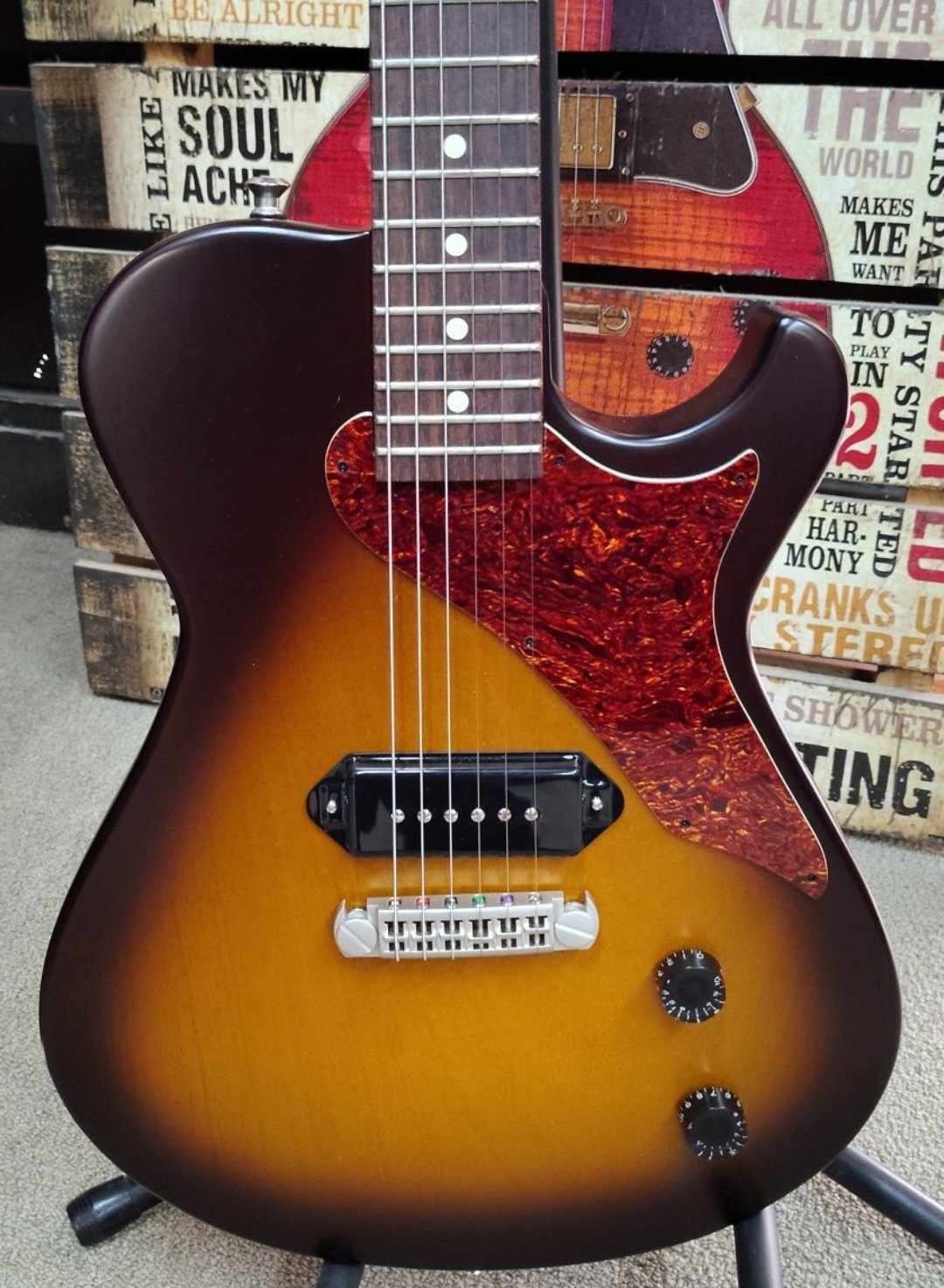 Knaggs Kenai-J - Tobacco BlackBurst - w/ Hardshell Case
