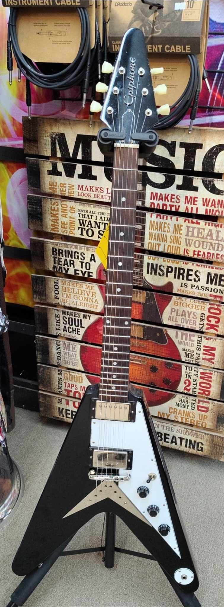 Epiphone Flying V - Ultra-rare 1958 classic - 2020 - w/ Non-Original Hardshell Case