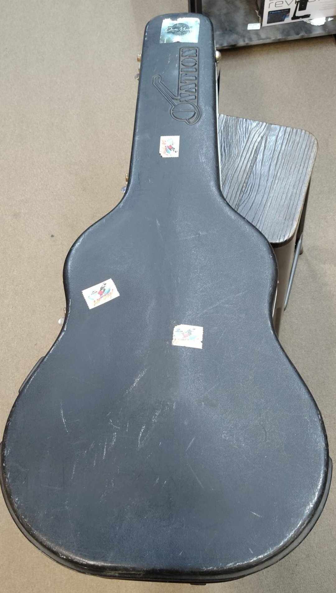 Ovation Celebrity CC 28 Acoustic Electric Guitar - Amber Waterfall Bubinga - Hardshell Case Included - 2000s
