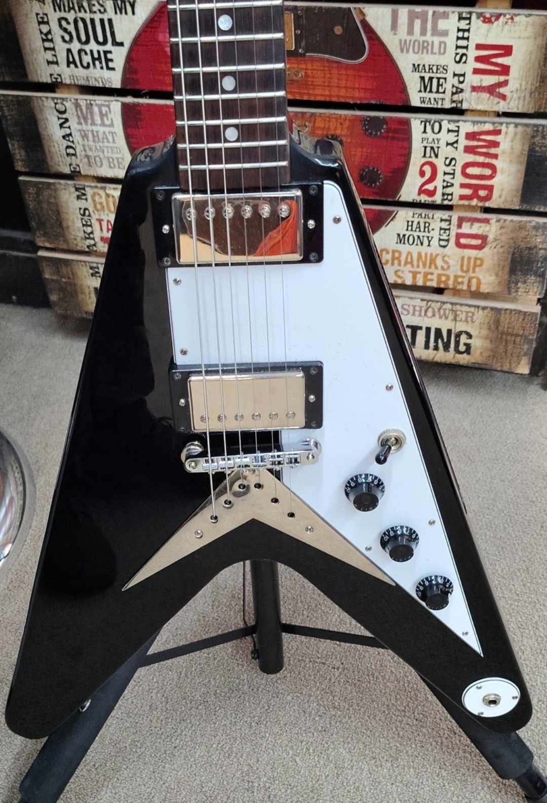 Epiphone Flying V - Ultra-rare 1958 classic - 2020 - w/ Non-Original Hardshell Case