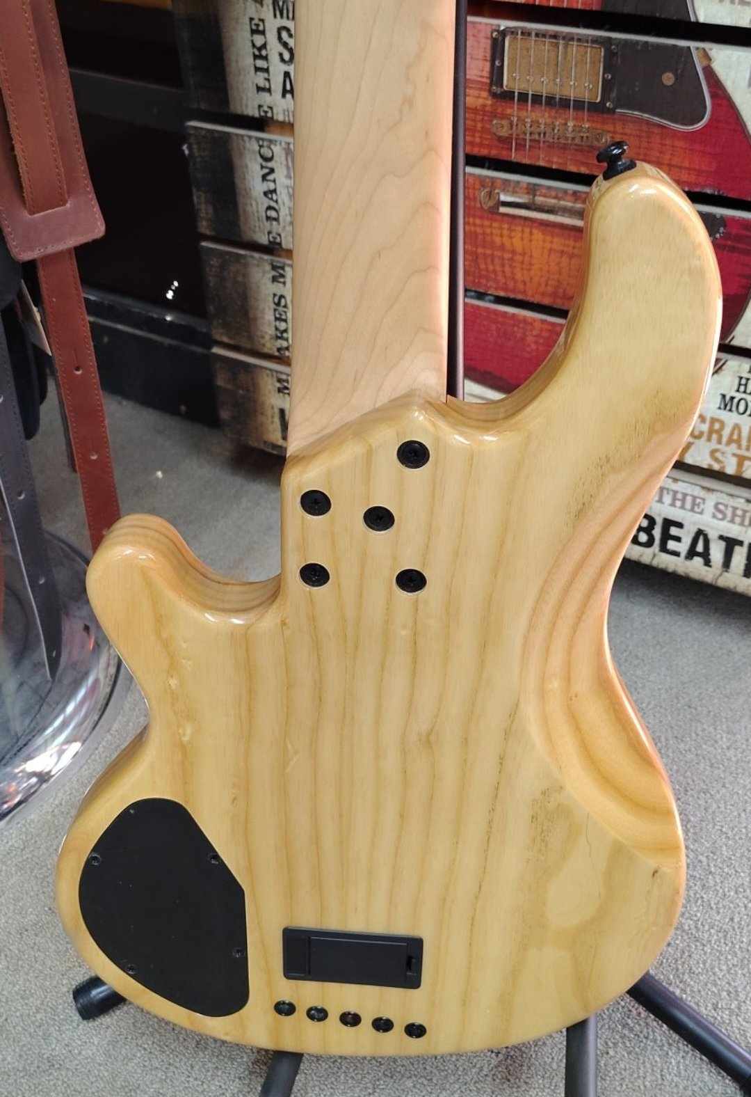 Lakland Skyline 55-01 Deluxe in Spalted Maple w/ Rosewood Fretboard