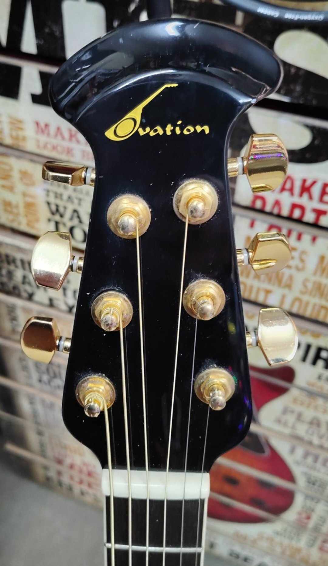 Ovation Celebrity CC 28 Acoustic Electric Guitar - Amber Waterfall Bubinga - Hardshell Case Included - 2000s