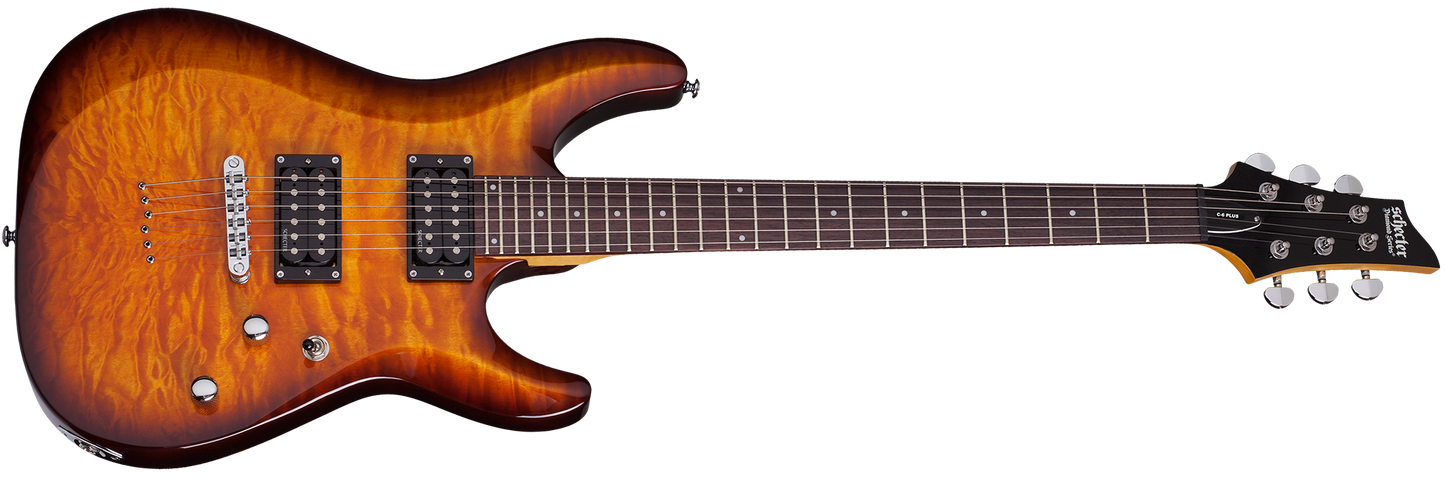 Schecter C-6 Plus Vintage Sunburst (VSB)