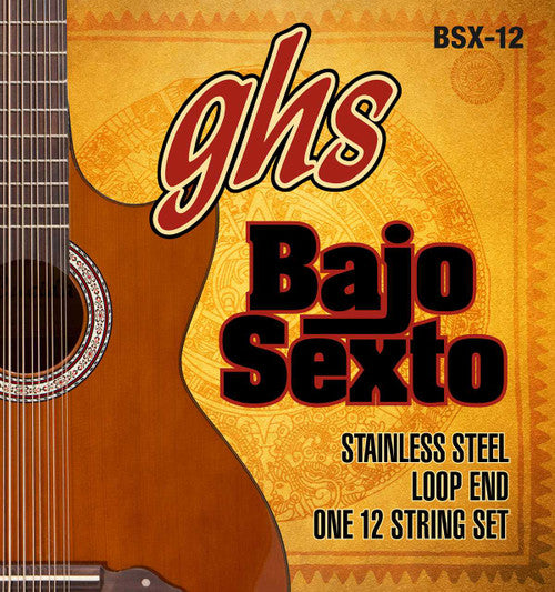 GHS Bajo Sexto 12 string set