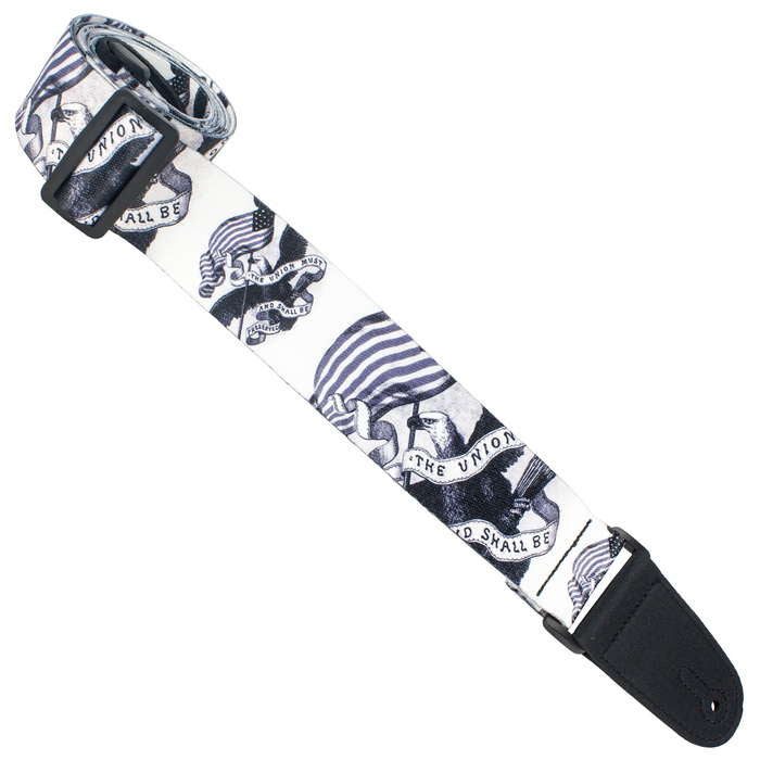 Officially licensed US Army 2" wide smooth nylon guitar strap.