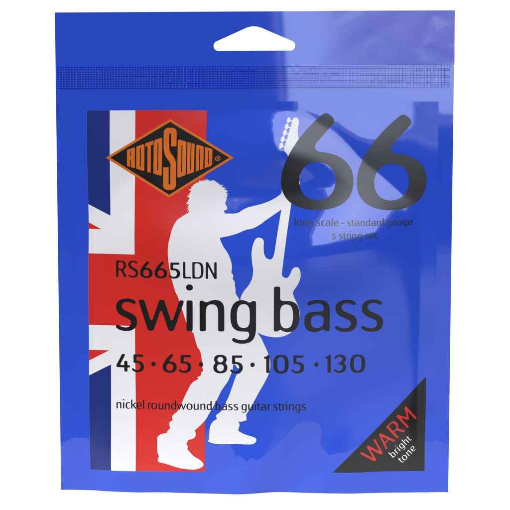Rotosound Swing Bass RS665LDN 45-130 Nickel 5-String Standard