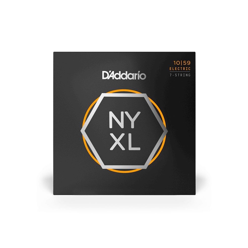 D'Addario NYXL 1059 10-59 Regular Light 7-String Electric Guitar Strings