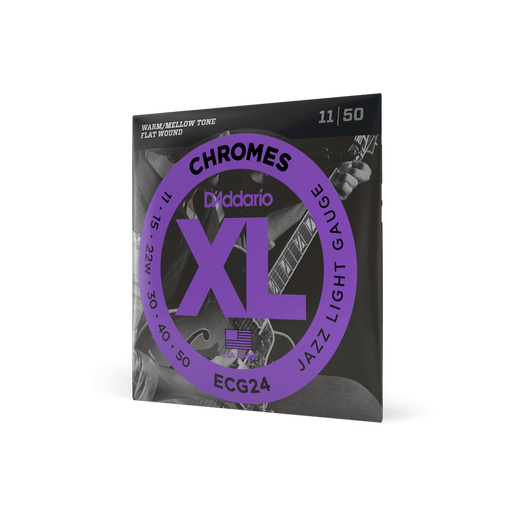 D'Addario 11-50 ECG24 Jazz Light, XL Chromes