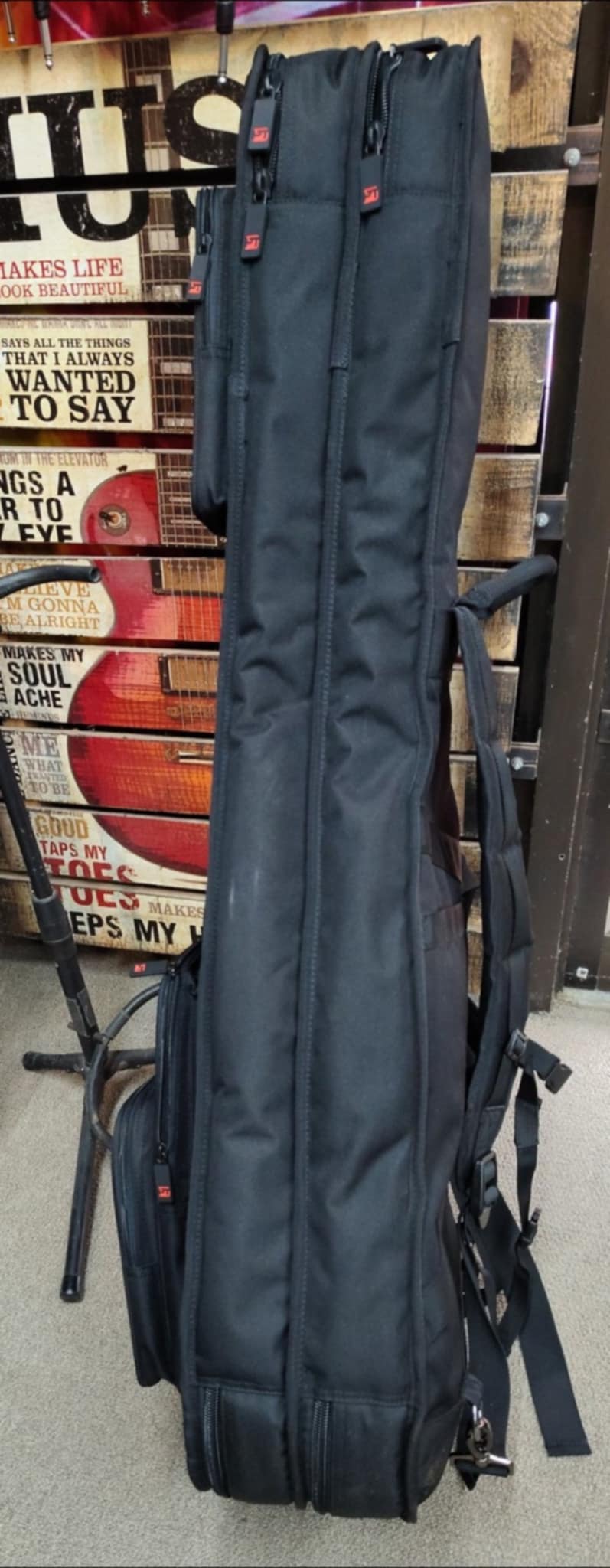 Protec CF234DBL Double Electric Guitar Gig Bag - Used