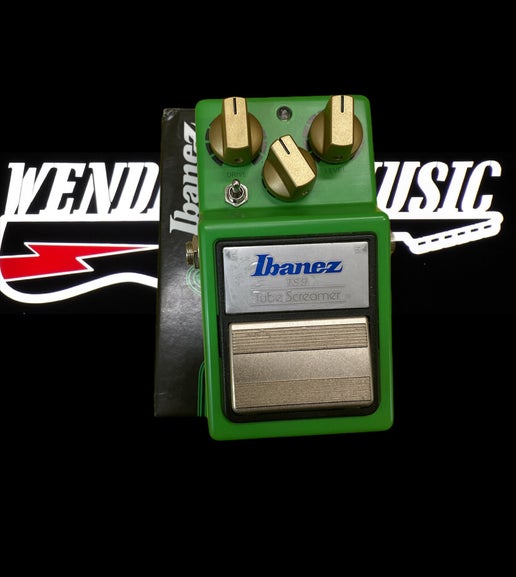 country overdrive pedal Ibanez TS9 “LDO” Overdrive with JRC4558 and Blue LED (inspired by Land – Wendell's Music