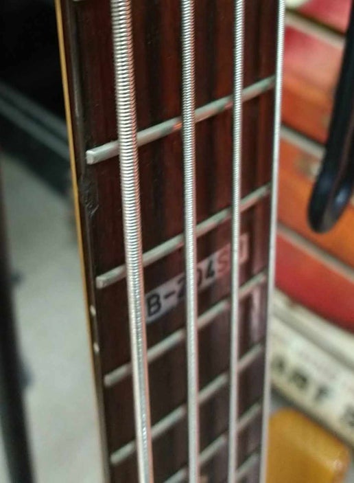 LTD B-204 SM Bass Guitar – Play it, Feel it, Love it (Used, but Still Stunning) Spalted Maple, Natural Satin