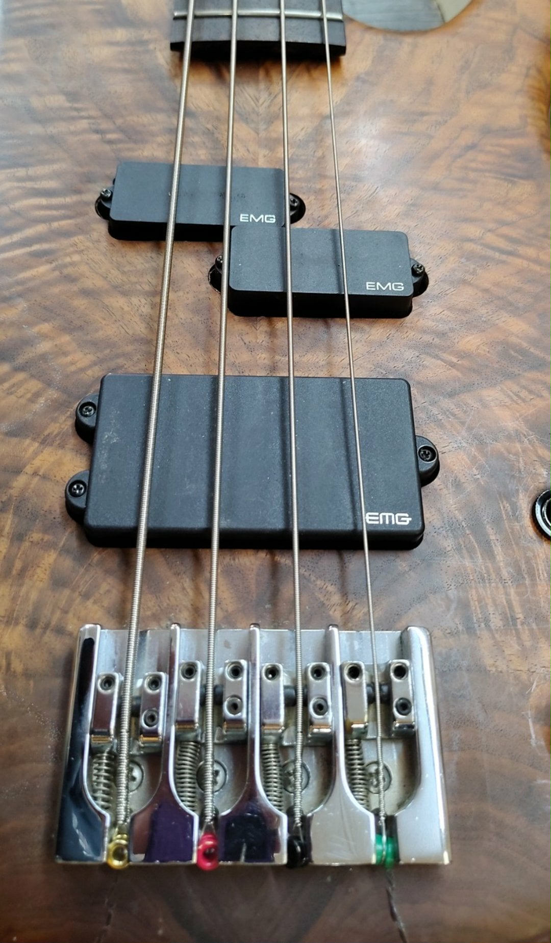 The Voodoo Master - Custom Made - One-Of-A-Kind - NOLA Bass w/EMG Pickups
