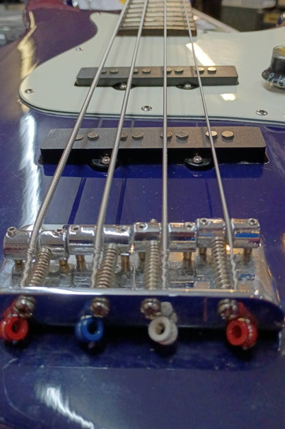 Midnight Blue Redemption: Silvertone J-Type Bass (Shockingly Good Edition)