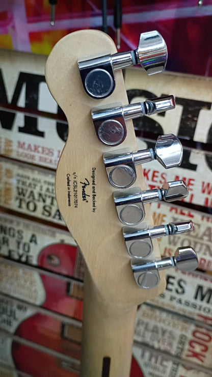 Custom Surf Green Telecaster – Seymour Duncan Mini Humbucker – String-Through Body