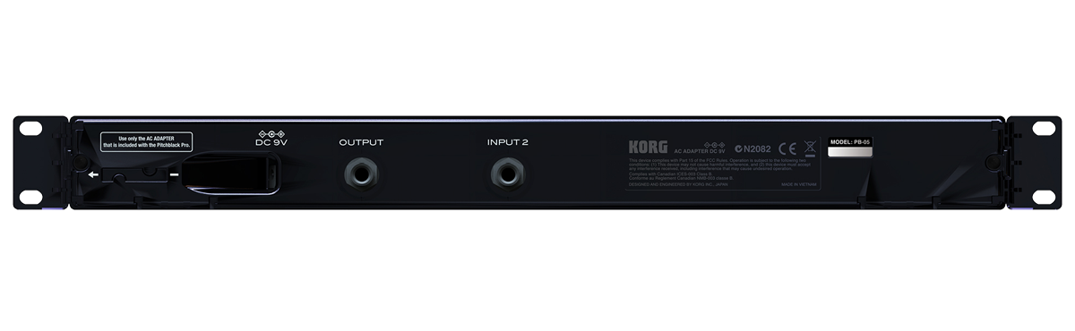 Korg Pitchblack Pro - Rackmount Chromatic Tuner