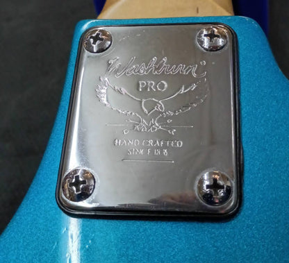 Washburn XB-100 Bass – Metallic Blue – Ready to Rock