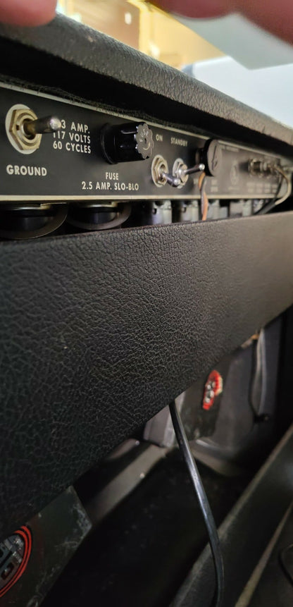 1968 Fender Twin Reverb “Drip-Edge” — Blackface Soul in Silverface Clothing