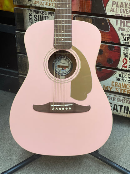 Fender Malibu Player Acoustic/Electric - Shell Pink - B-stock