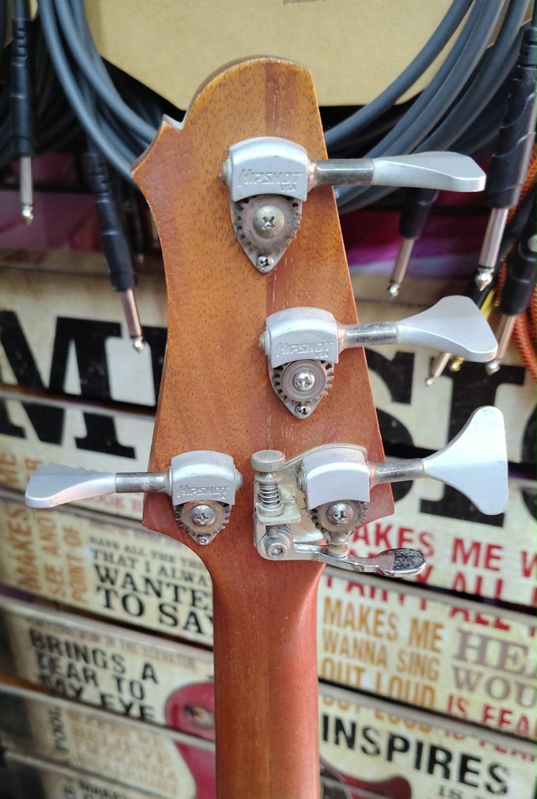 The Voodoo Master - Custom Made - One-Of-A-Kind - NOLA Bass w/EMG Pickups