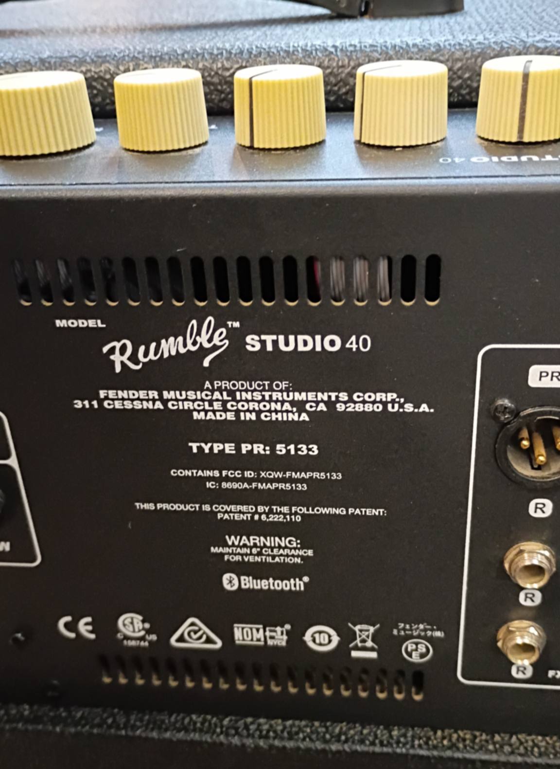 Fender Rumble Studio 40 – Smart Bass Amp with Models, Effects & Bluetooth