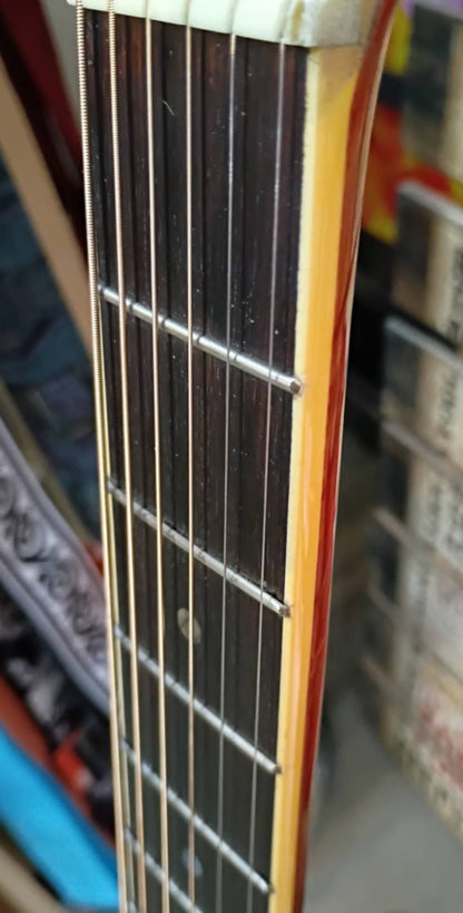 🎸 1996 Ibanez Artwood AW Series Dreadnought – Solid Spruce Top – Refretted