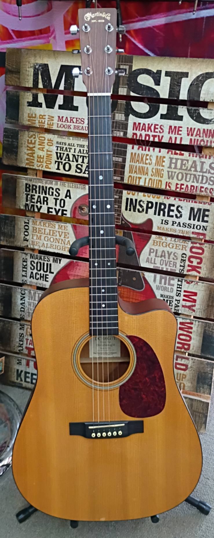 Martin DC-16GTE — All Original • Single Cutaway • Gloss Top • USA-Made Goodness