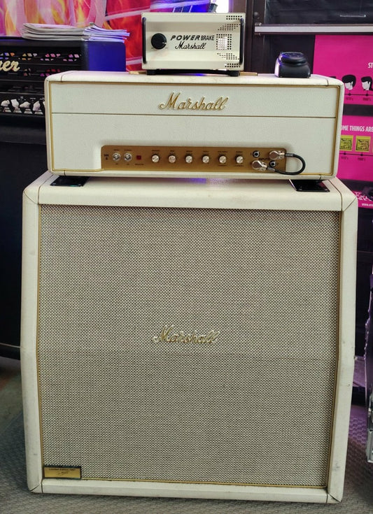 Marshall 1987X Plexi Reissue Half Stack – White Tolex – 50 Watts of Guitar Heaven – 1997 Limited Edition - (only 250 made) – Steve McKinley Approved!