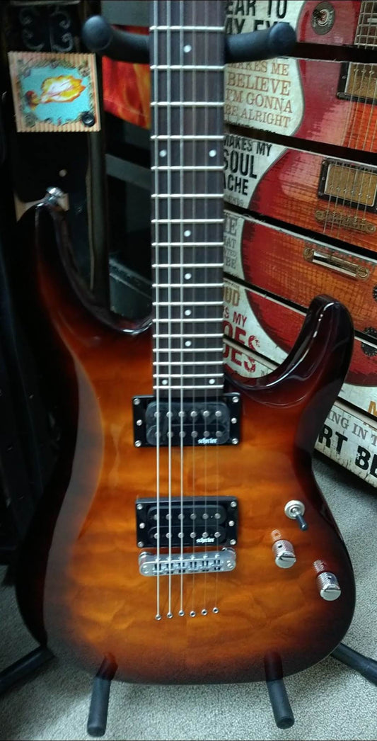 Schecter C-6 Plus Vintage Sunburst (VSB)