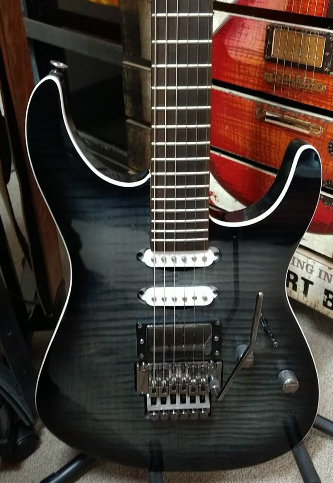 Samick SRK3000 Trans Black Burst