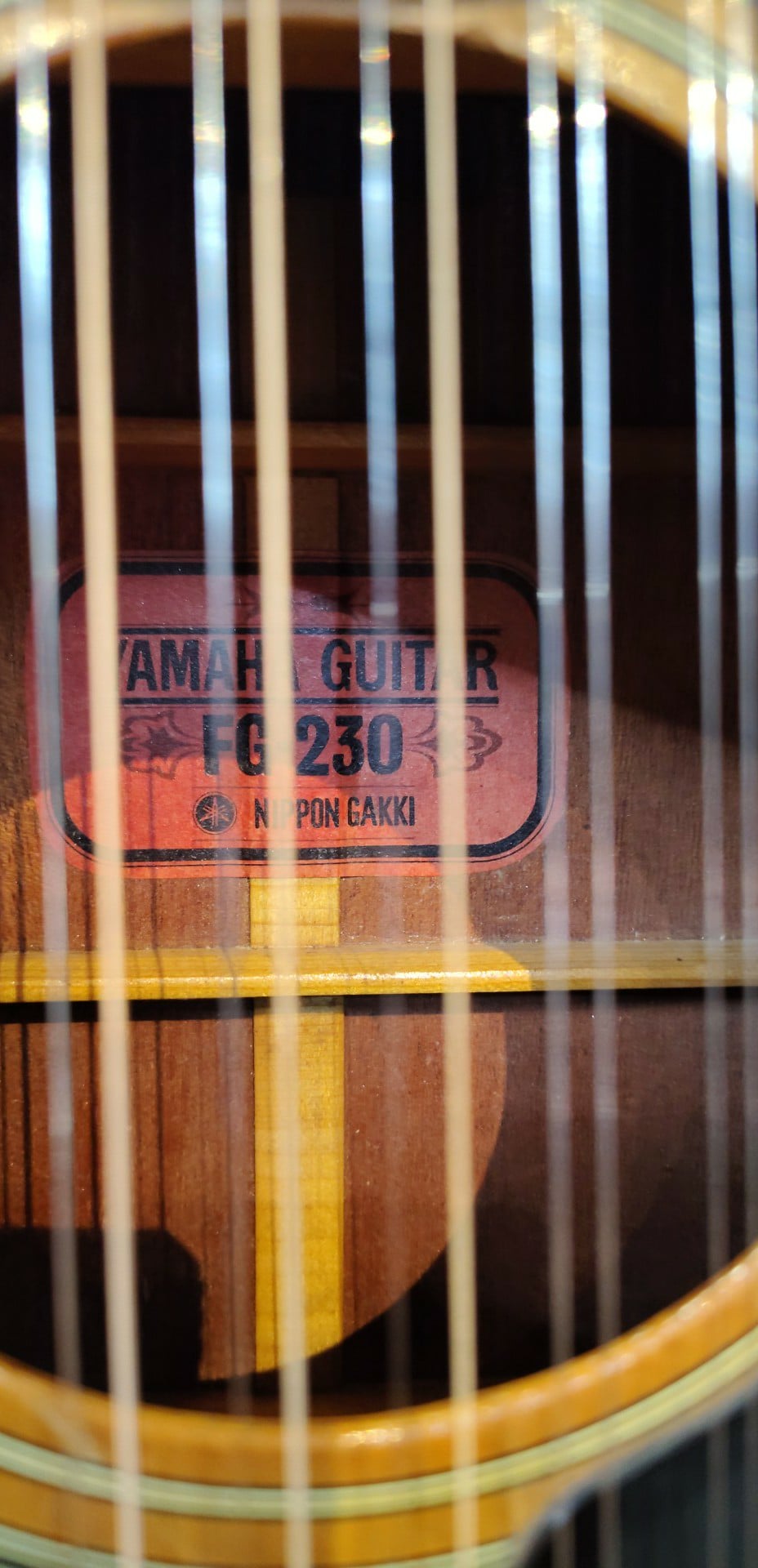 🎸 Vintage Yamaha F-230 12-String – Red Label Legend from Nippon Gakki w/ Baggs Pickup