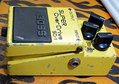 Boss SD-1 w/ Keeley-Style Germanium Mod – Silver Label Platform