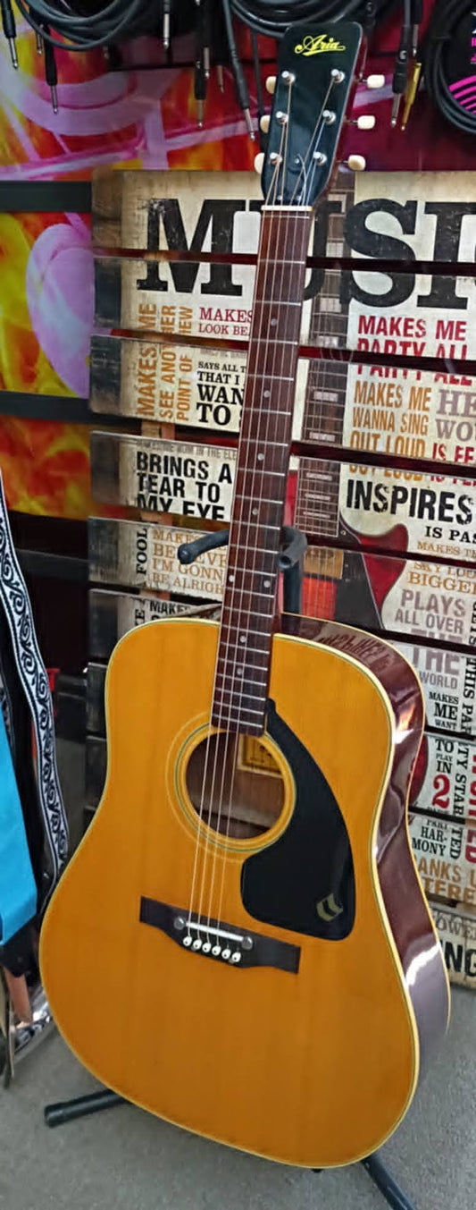 Vintage Aria 794 Acoustic – Early 70s MIJ Sleeper - Coolness on a Budget!