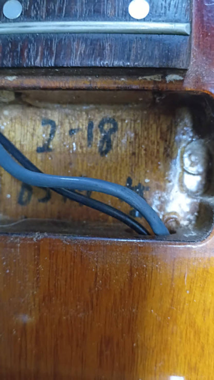 1980 Ibanez Studio MIJ – Vintage FujiGen Build w/ V-2 & DiMarzio Pickup – Fresh Refret