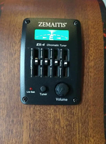 Zemaitis Acoustic - Electric CAF-80H-FGR - Gig Bag Included!