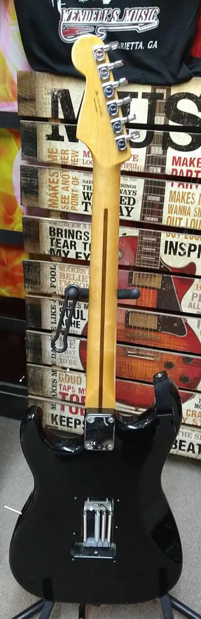 Fender Blacktop Strat HH Floyd Rose – “Delilah” – MIM - 2014