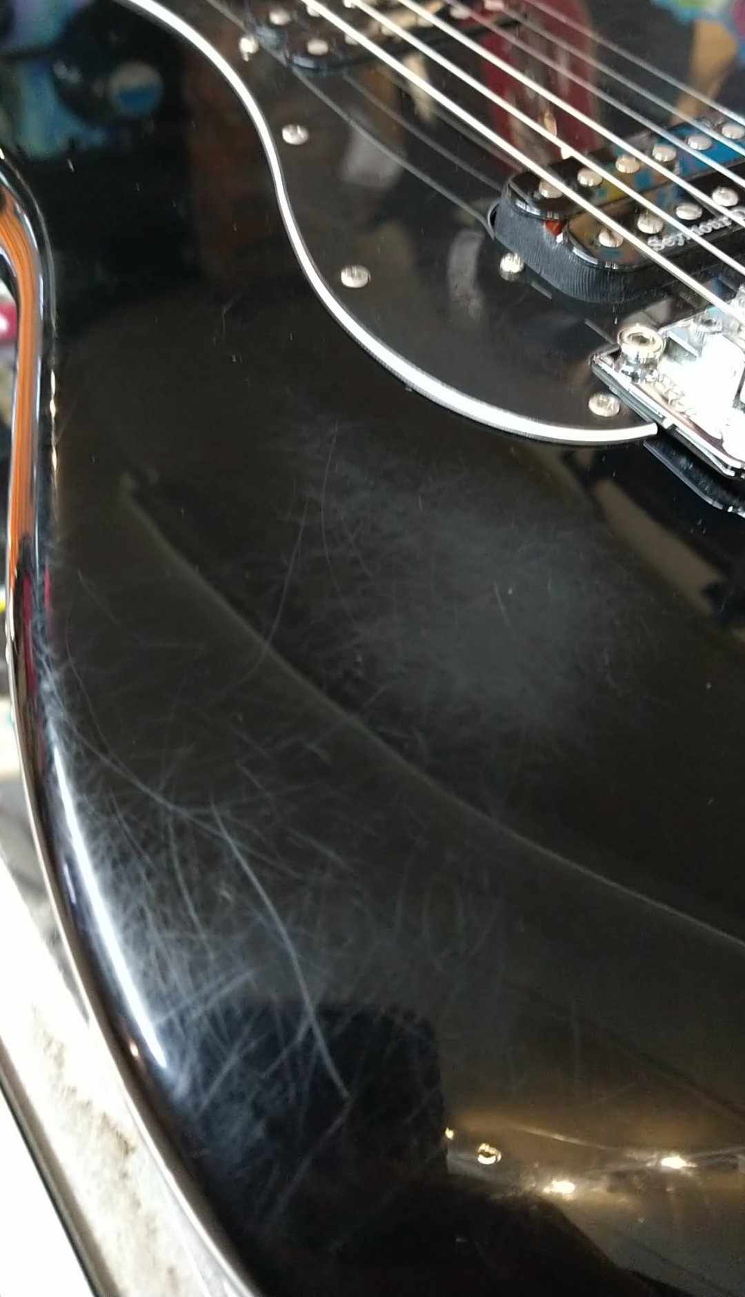 Fender Blacktop Strat HH Floyd Rose – “Delilah” – MIM - 2014