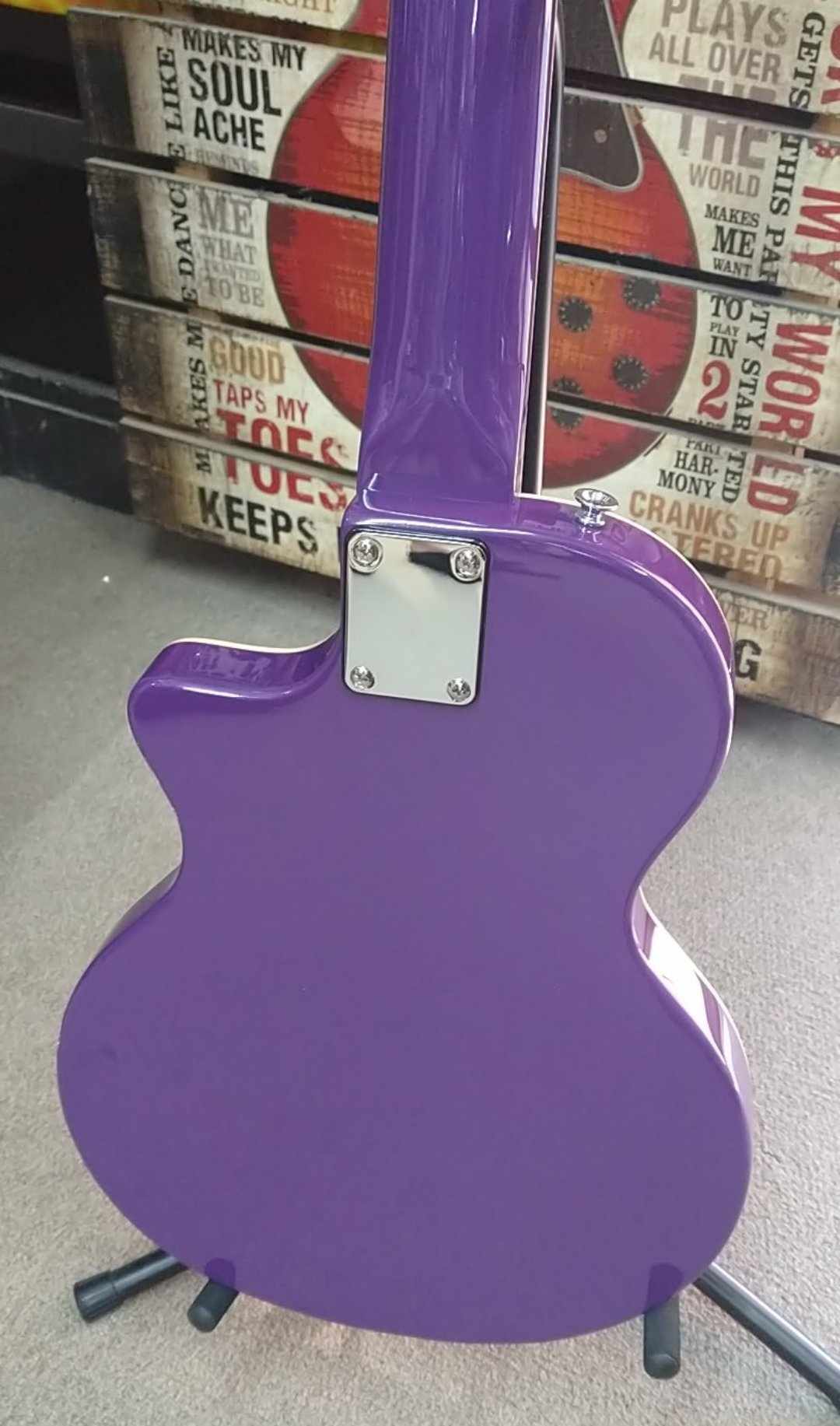 Orange O Bass - Glenn Hughes Signature Edition - in Purple w/ Gig Bag