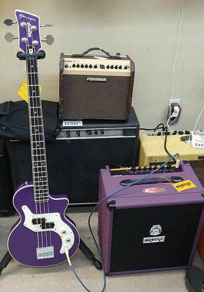 Orange Crush Bass 50 - Glenn Hughes Signature Edition in Purple!