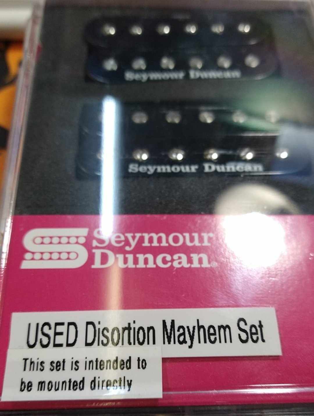 Used Seymour Duncan Mayhem Set