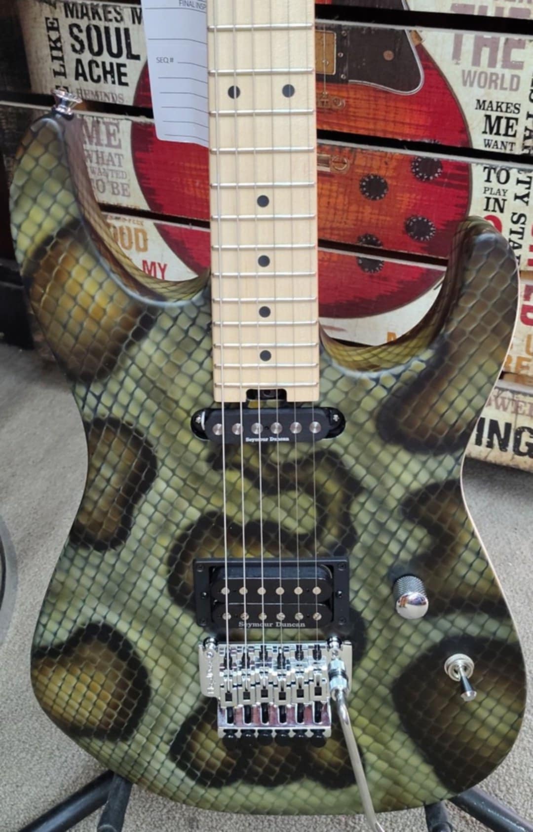 Charvel Warren DeMartini Signature Snake Pro-Mod - Snake (Used/B-Stock)