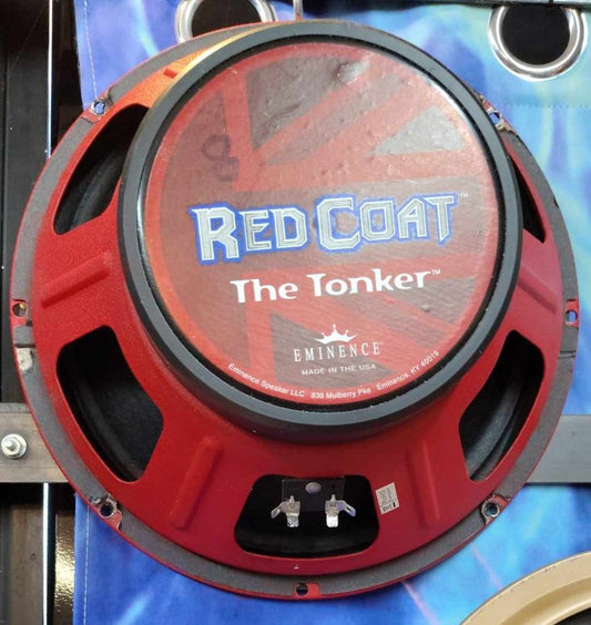 Eminence Red Coat The Tonker 12" 150w 8 Ohm Speaker 2010s - Black/Red - USED