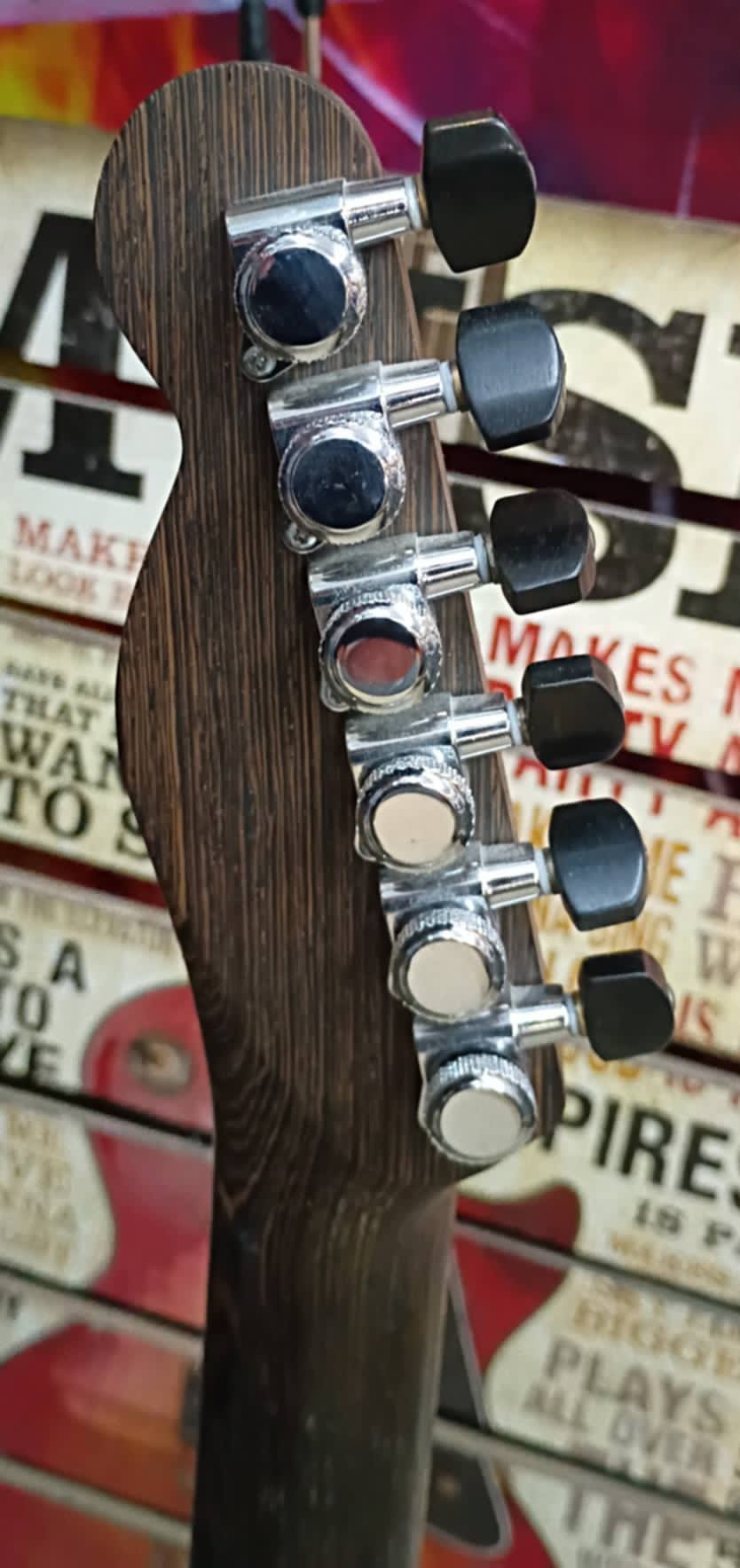 Custom Telecaster – Wenge Neck, Seymour Duncan Pickups, Ash Body